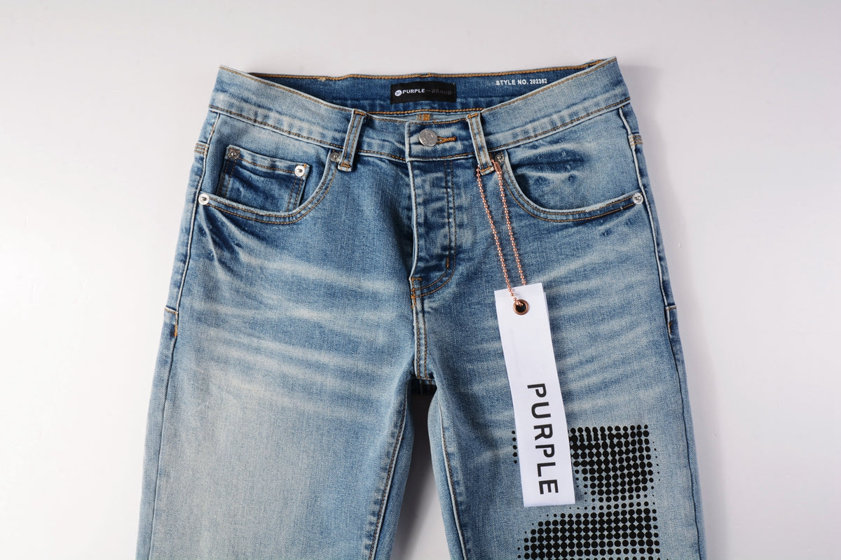 Purple High Waist Jeans
