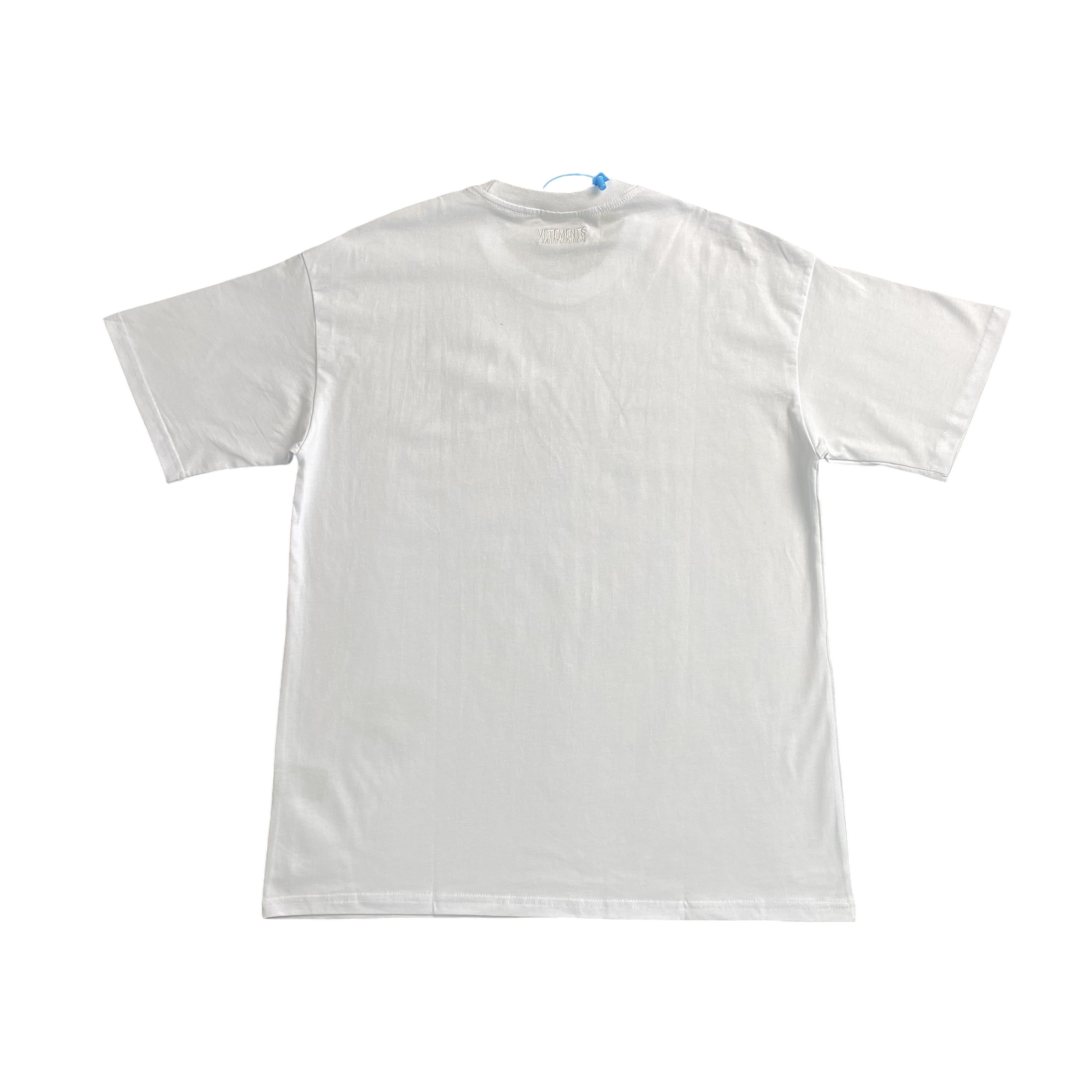 Vetements 'She Never Looked Nice' Oversized Premium Cotton Graphic T-Shirt