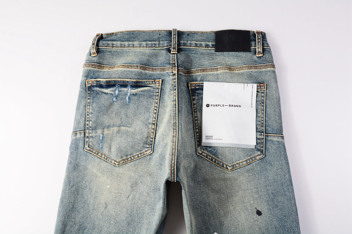 Purple Slim Fit Jeans