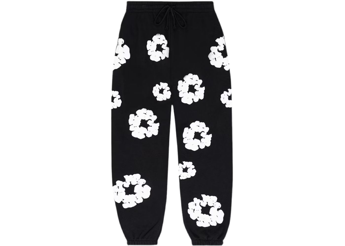 D tears black pants