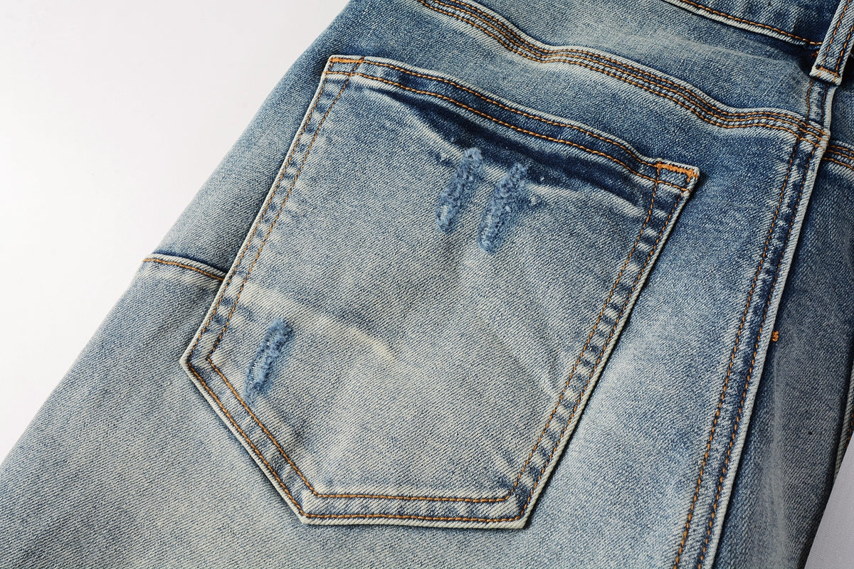 Purple High Waist Jeans