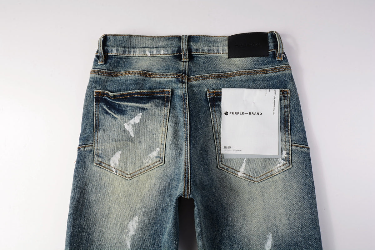 Purple Color Denim Jeans