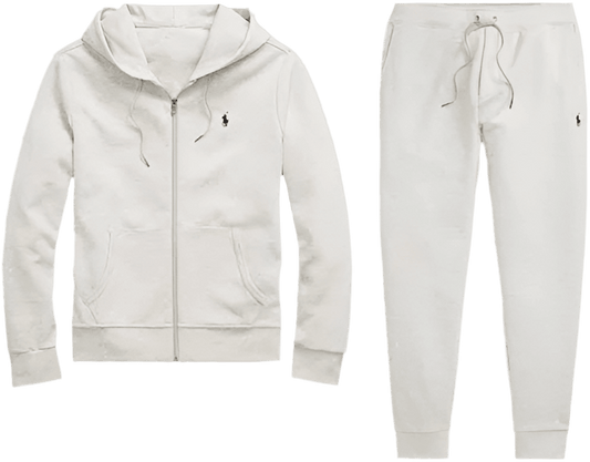tracksuit white - VDRXPLG🔌