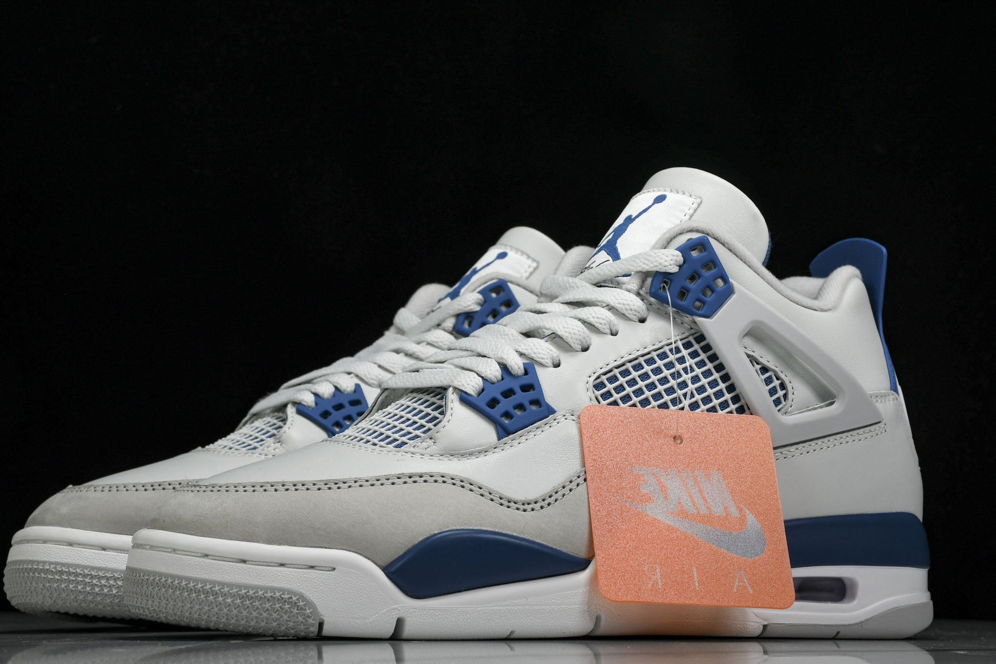 Iconic Air Jordan 4 Retro Military Blue 2024 Edition Lifestyle Sneakers