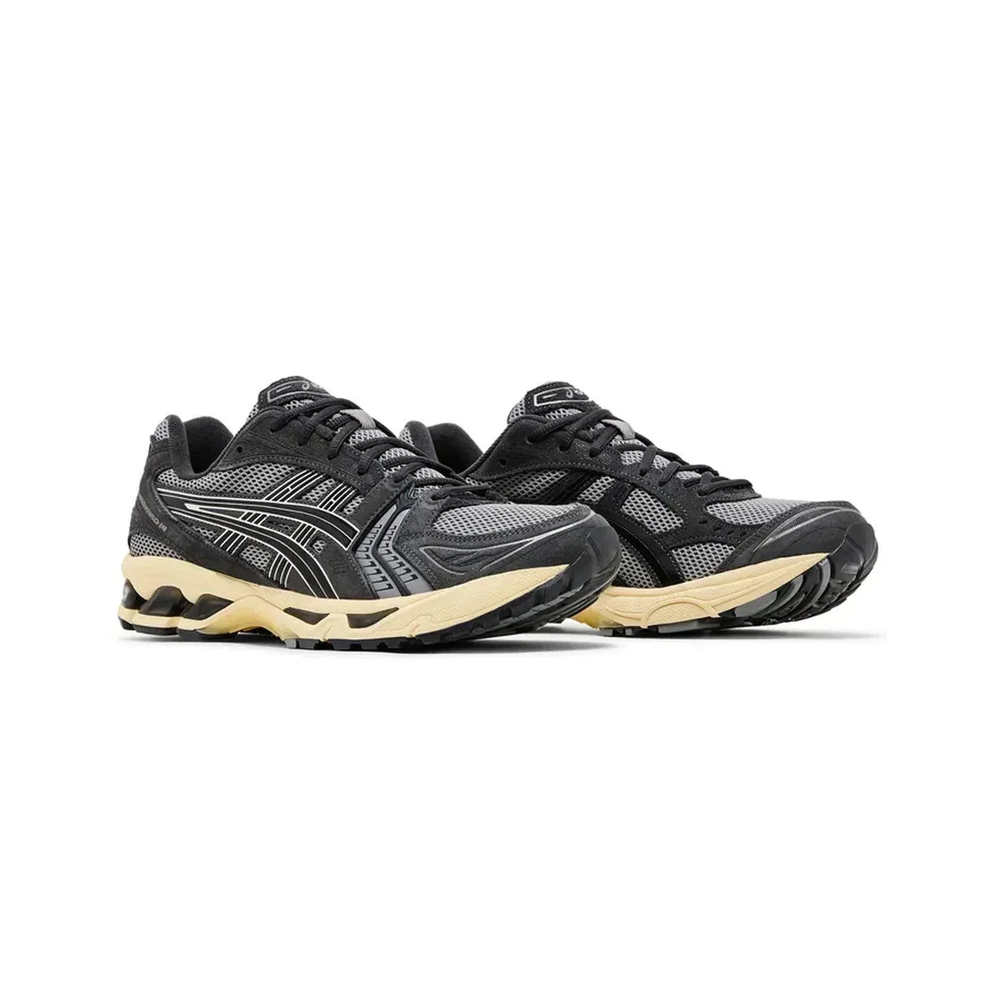 ASICS Gel-Kayano 14 Clay Grey Black 2024 Retro Running Sneaker Comfort Style