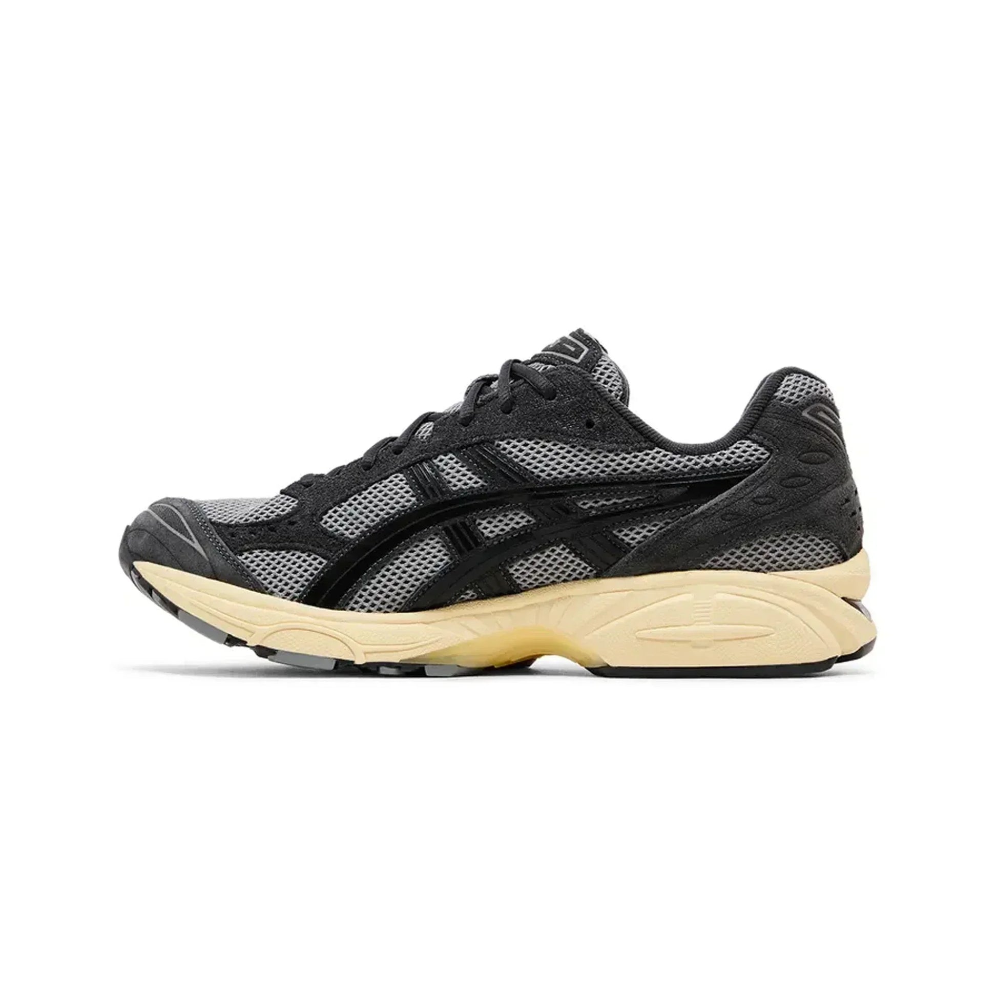 ASICS Gel-Kayano 14 Clay Grey Black 2024 Retro Running Sneaker Comfort Style