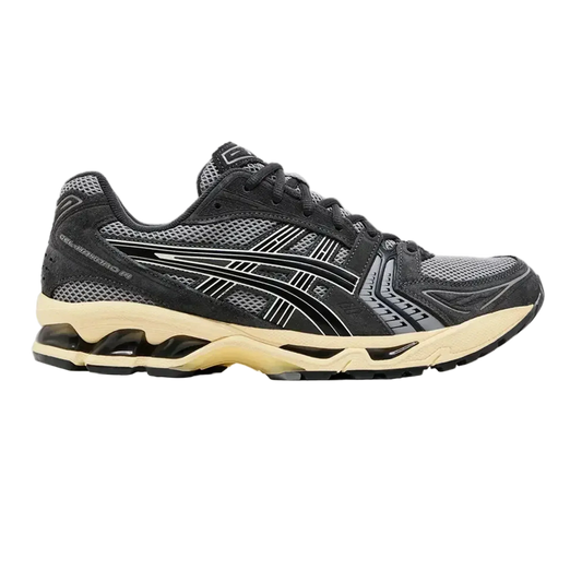 ASICS Gel-Kayano 14 Clay Grey Black 2024 Retro Running Sneaker Comfort Style