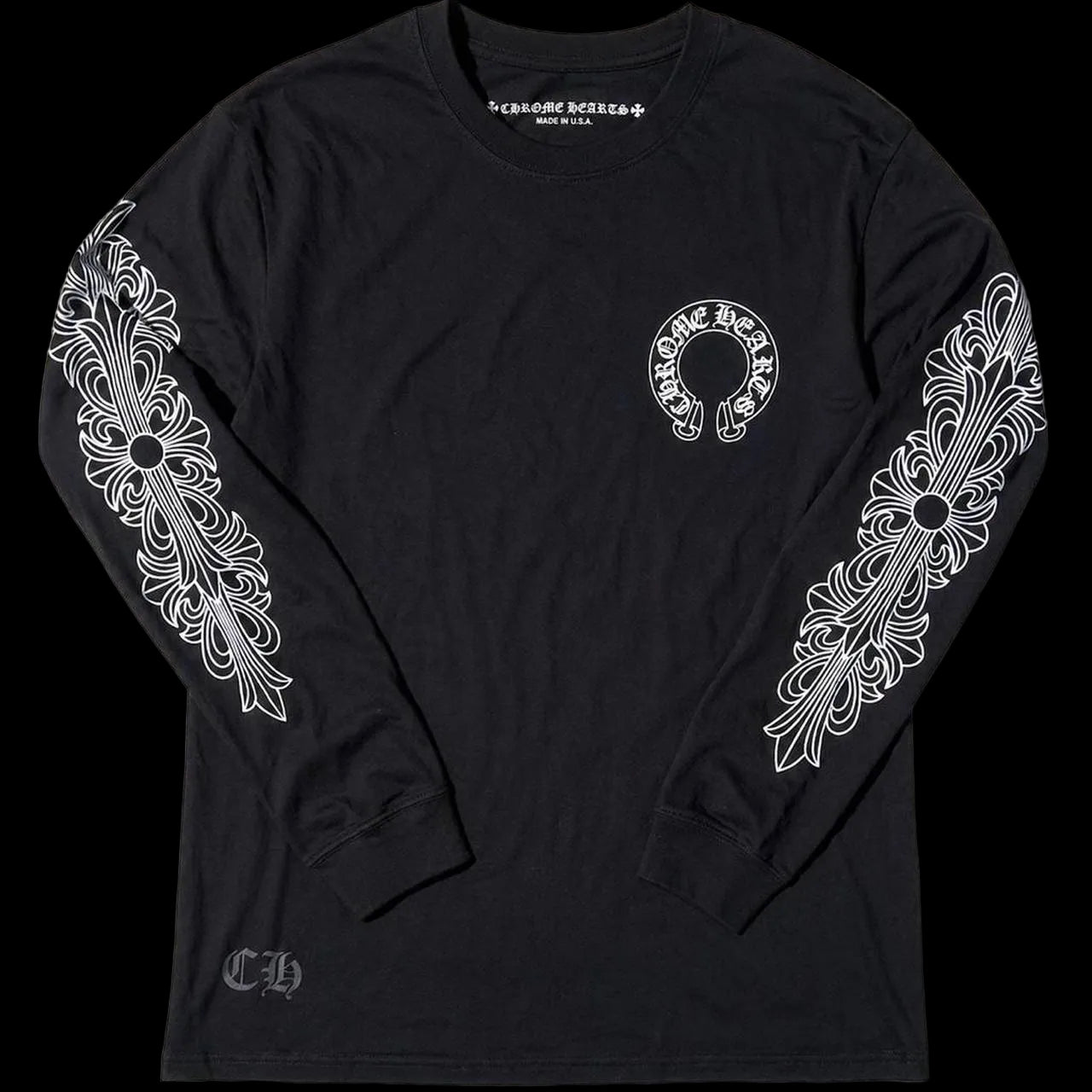 Stylish long sleeve black