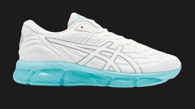 Blue Mesh Running Shoes