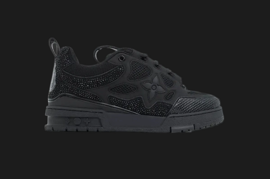Skate All Black Luxury Skate Sneakers